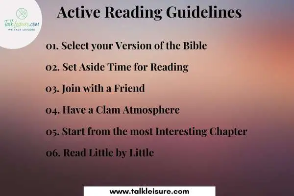 Active Reading Guidelines