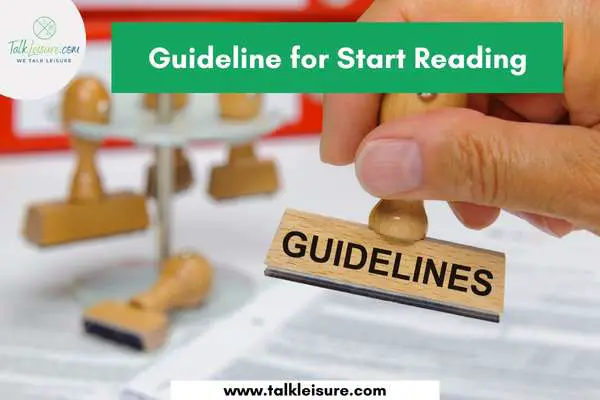 Guideline for Start Reading