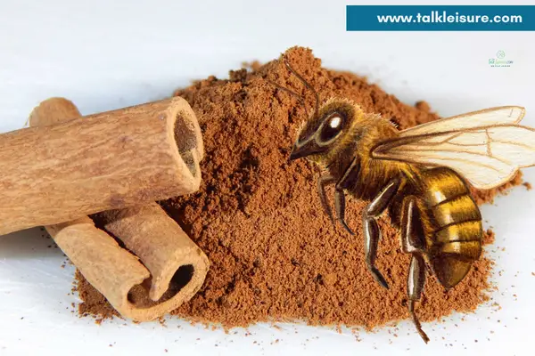 Does cinnamon powder deter bees?