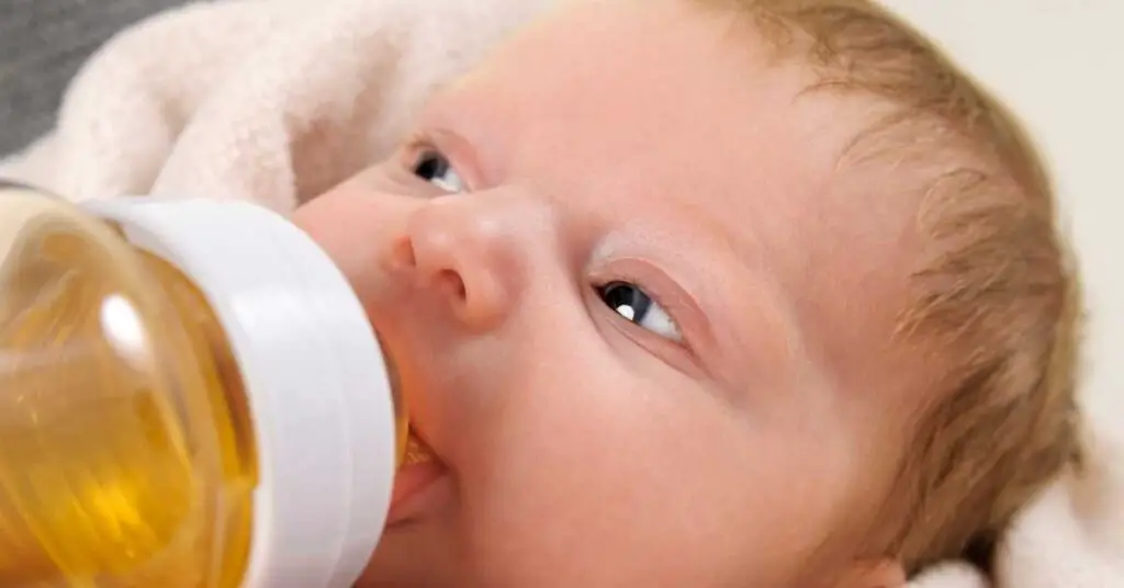 Can babies drink tea when sick