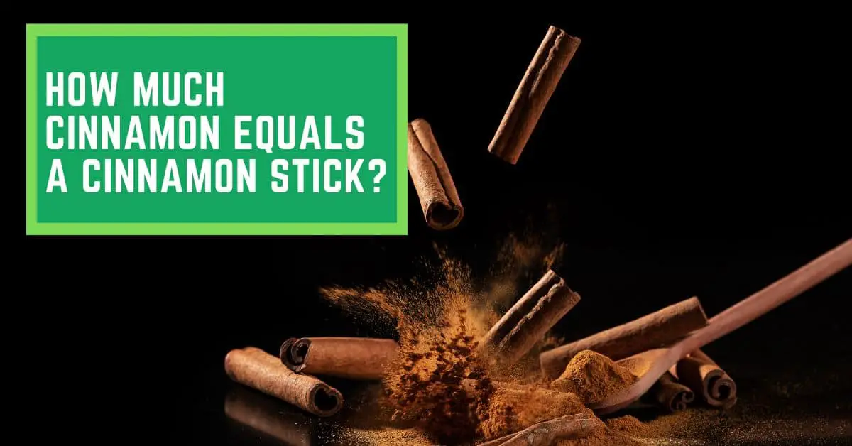 How Much Cinnamon Equals a Cinnamon Stick? Read This to Know About The