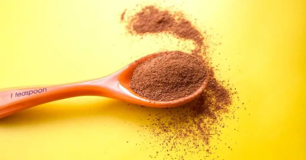 How many grams of cinnamon are in a teaspoon