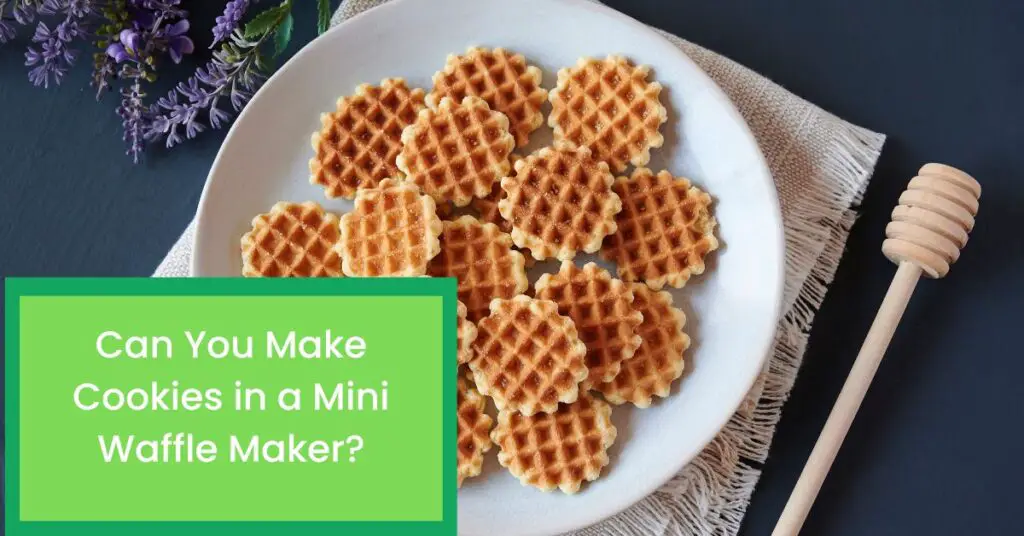 Can You Make Cookies in a Mini Waffle Maker? Things You Need to Know About Making Cookies in a Mini Waffle Maker.