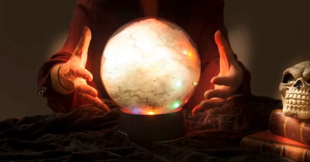 how to do a crystal ball reading