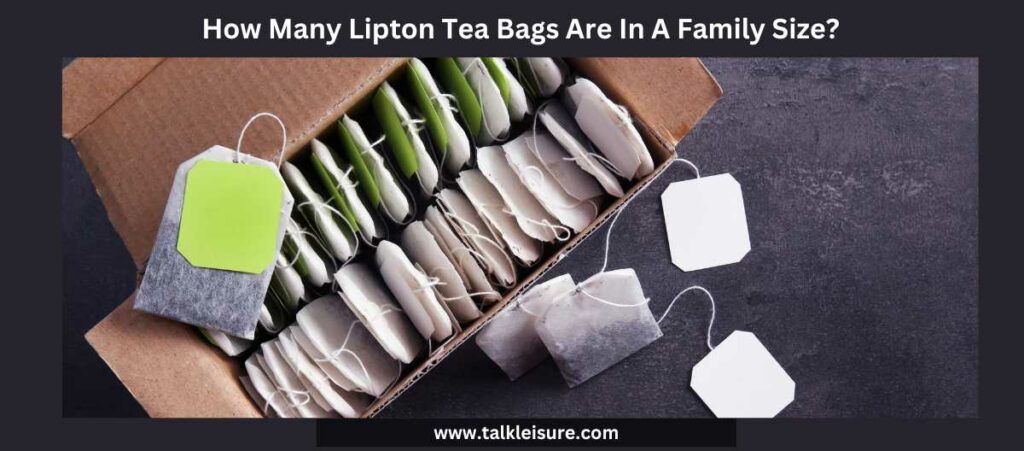 How Many Regular Tea Bags Make A Family Size