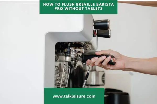 How To Flush Breville Barista Pro Without Tablets