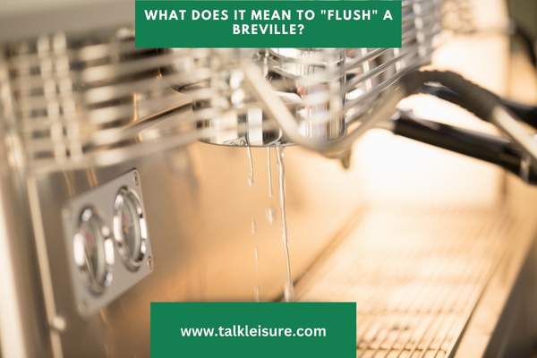 What Does It Mean to "Flush" a Breville?