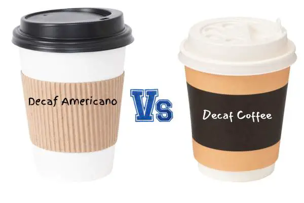 Decaf Americano vs. Decaf Coffee