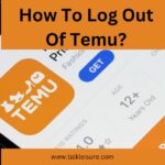 How To Log Out Of Temu