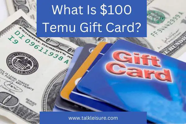 What Is $100 Temu Gift Card?