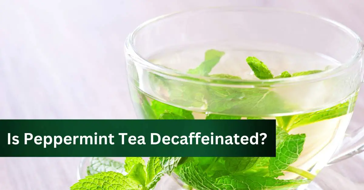 Is Peppermint Tea Decaffeinated?