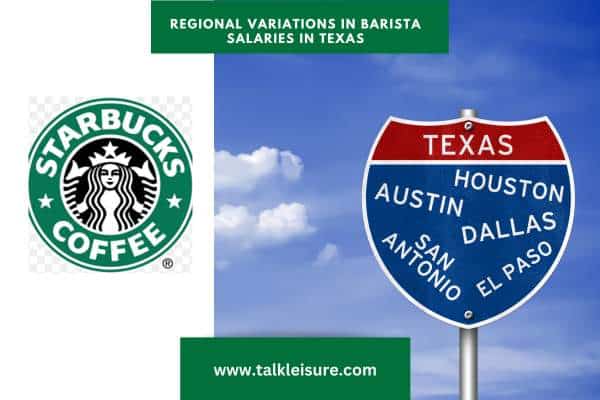 Regional Variations in Barista Salaries in Texas