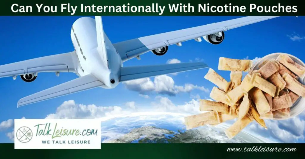 Can You Fly Internationally With Nicotine Pouches