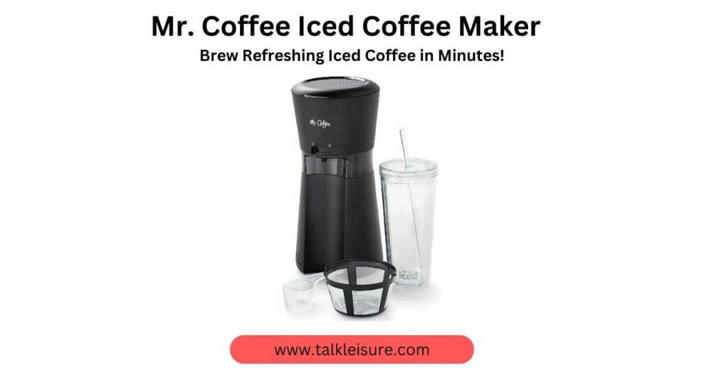 Mr. Coffee Iced Coffee Maker Brew Refreshing Iced Coffee in Minutes!