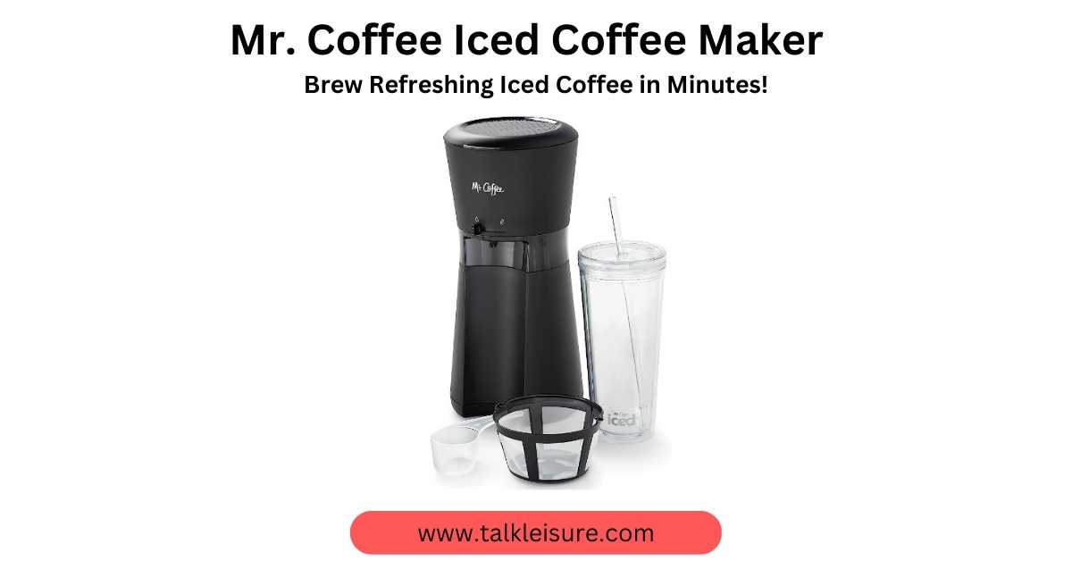 Mr. Coffee Iced Coffee Maker Review Brew Refreshing Iced Coffee in