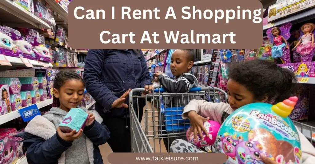 Can I Rent A Shopping Cart At Walmart