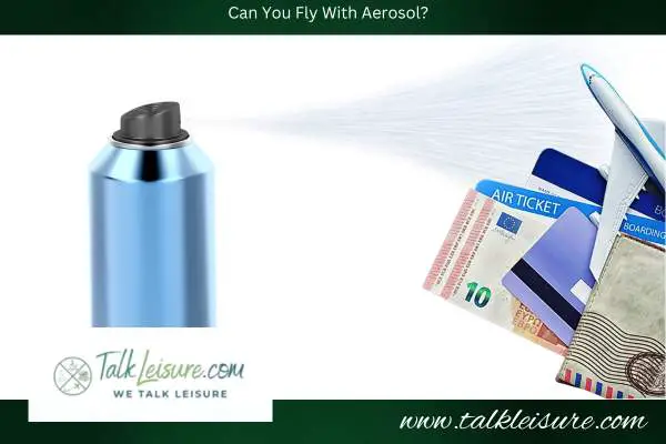 Can You Fly With Aerosol?