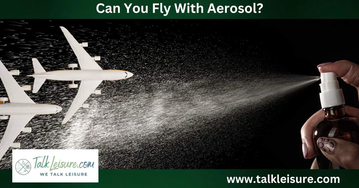 Can You Fly With Aerosol? Read This Before Packing Aerosol! Talk Leisure