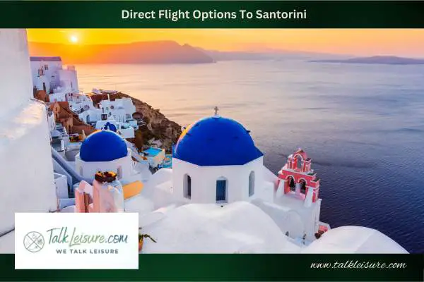 Direct Flight Options To Santorini