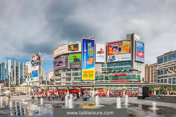 The Underground City- The Yonge-Dundas Square In Toronto, Canada