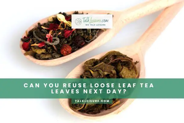 Can You Reuse Loose Leaf Tea Leaves Next Day?