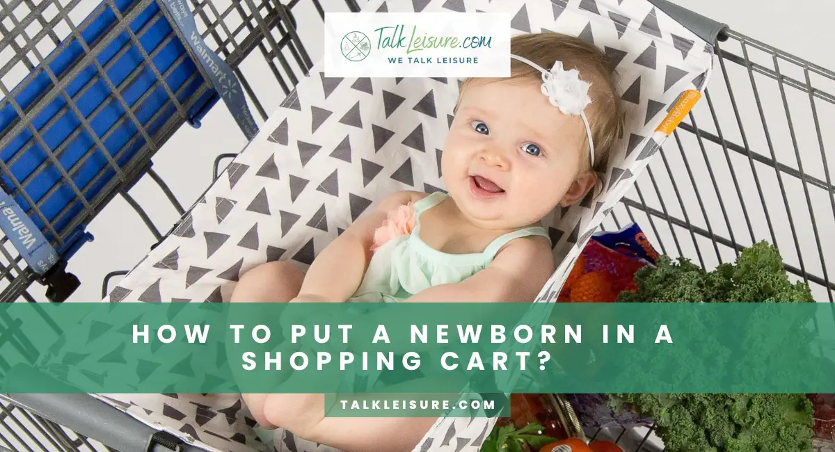 How To Put A Newborn In A Shopping Cart? Shopping Cart Safety Talk