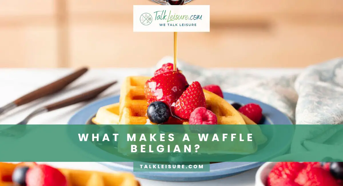 What Makes A Waffle Belgian?