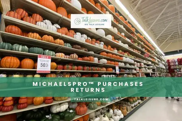 MichaelsPro™ Purchases Returns
