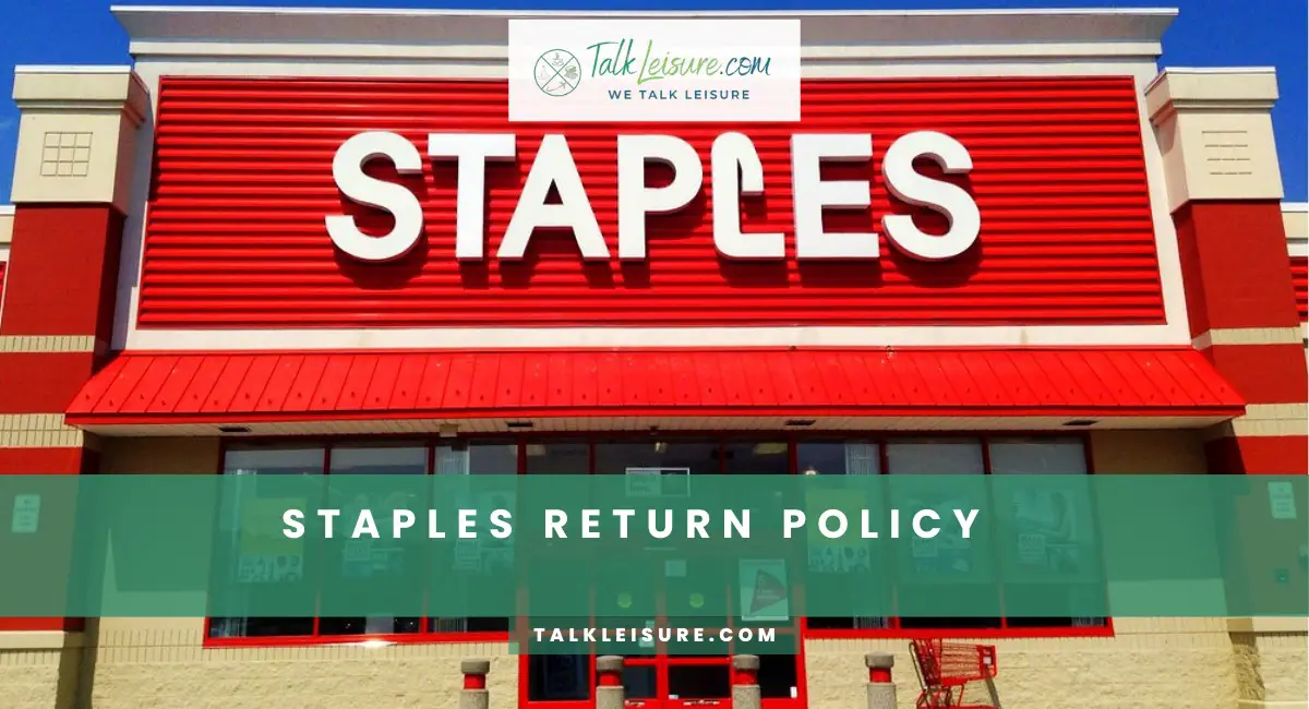 Staples Return Policy