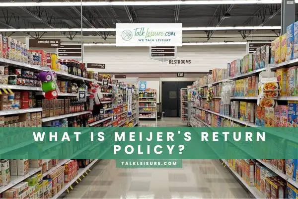 meijer air mattress return policy