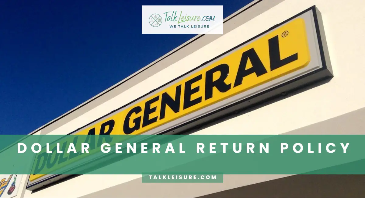 Dollar General Return Policy