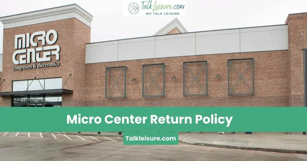 Micro Center Return Policy