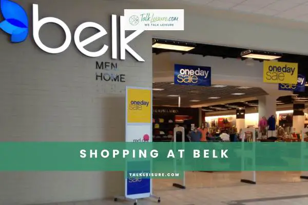 Shopping At Belk