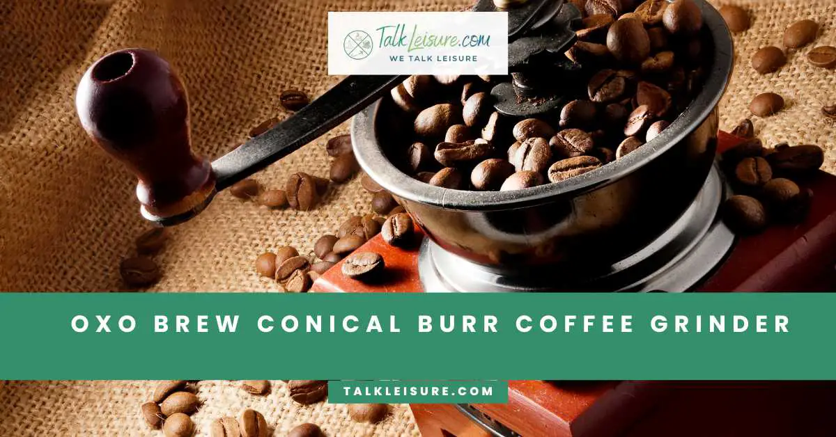 OXO Brew Conical Burr Coffee Grinder Talk Leisure