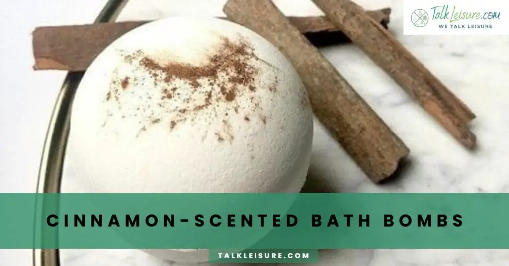 Cinnamon-Scented Bath Bombs