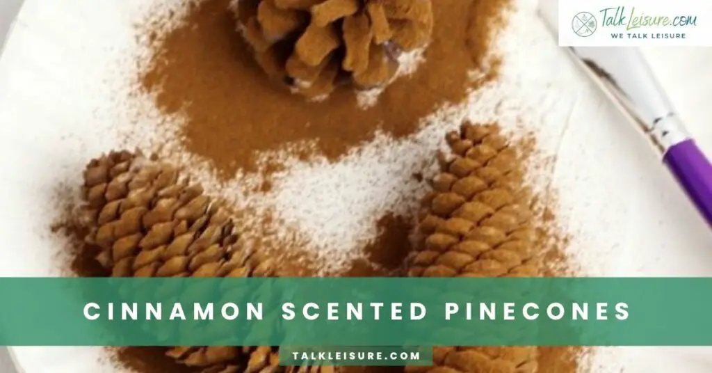 Cinnamon Scented Pinecones